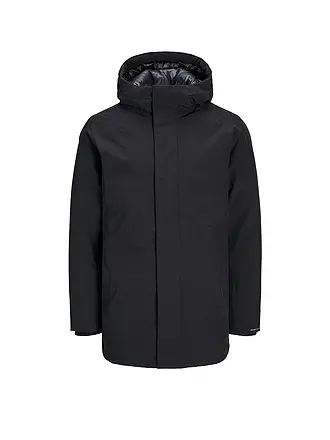 JACK & JONES | Parka JJEKEEN
Marke: JACK & JONES
Farbe: nero
Kategorien: Moda,Uomo

Lunghezza manica: Manica lunga
Materiale: Poliestere / Poliammide,Elasticizzato
Forma colletto: Cappuccio
Motivo: Tinta unita
Vestibilità (capispalla): Regular
Stile: Young Fashion
Dett | 